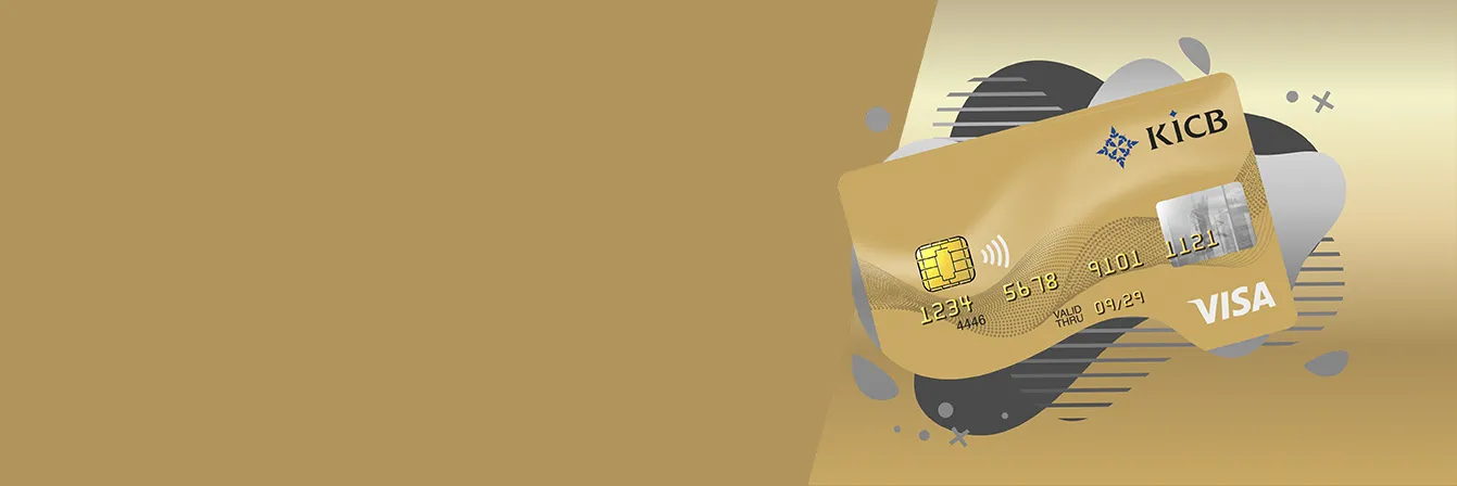 VISA Gold картын KICB тиркемесинде буйрутма кылыңыз