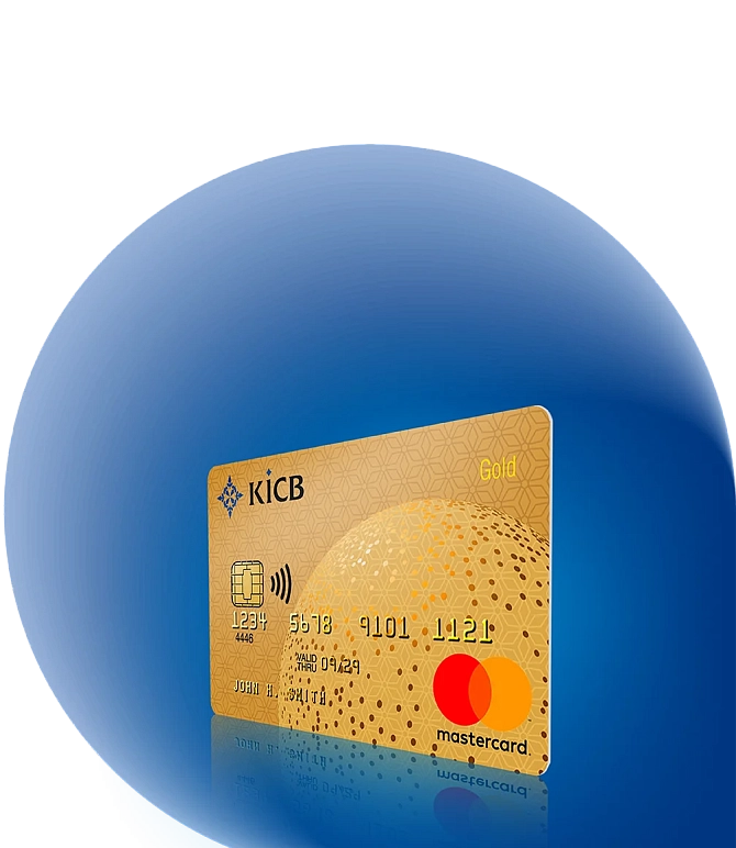 KICB Mastercard картасын онлайн түрдө акысыз буюртма бериңиз!